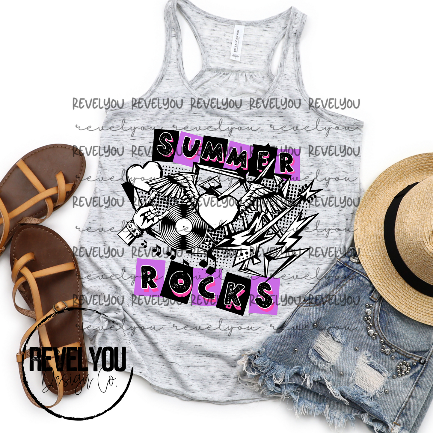 Summer Mini Collab with RevelYOU & Echt Digital Designs - PNG Downloads