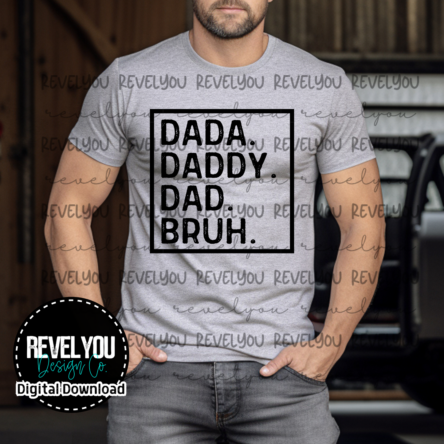 Dada Bruh *Black and White Files* - PNG