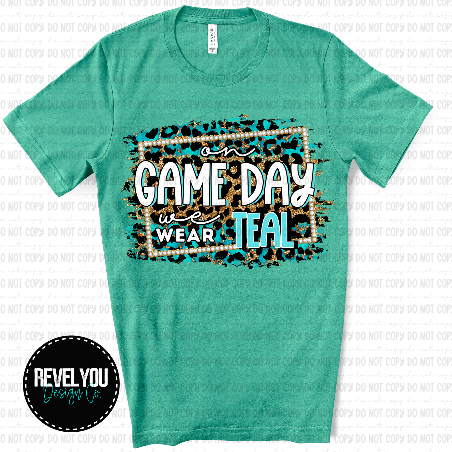 GAME DAY TEAL - PNG