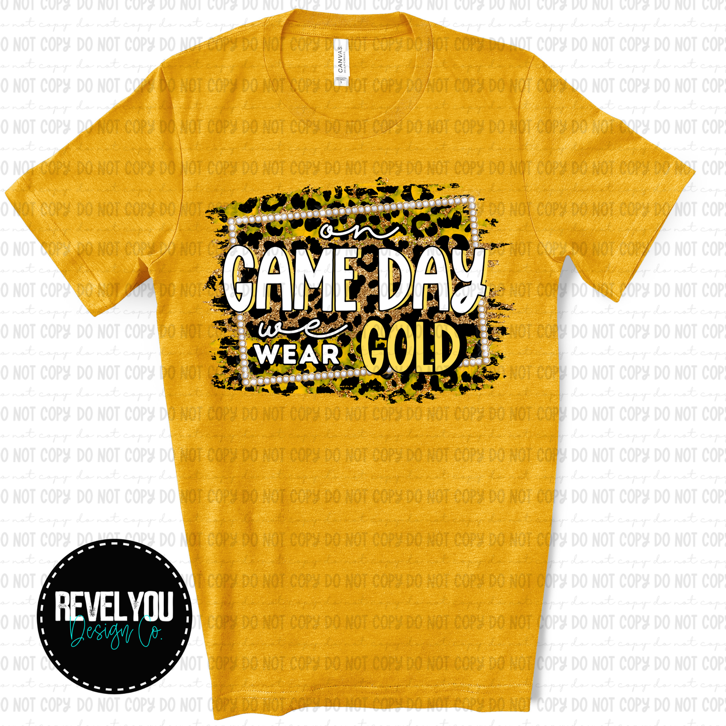 GAME DAY GOLD - PNG