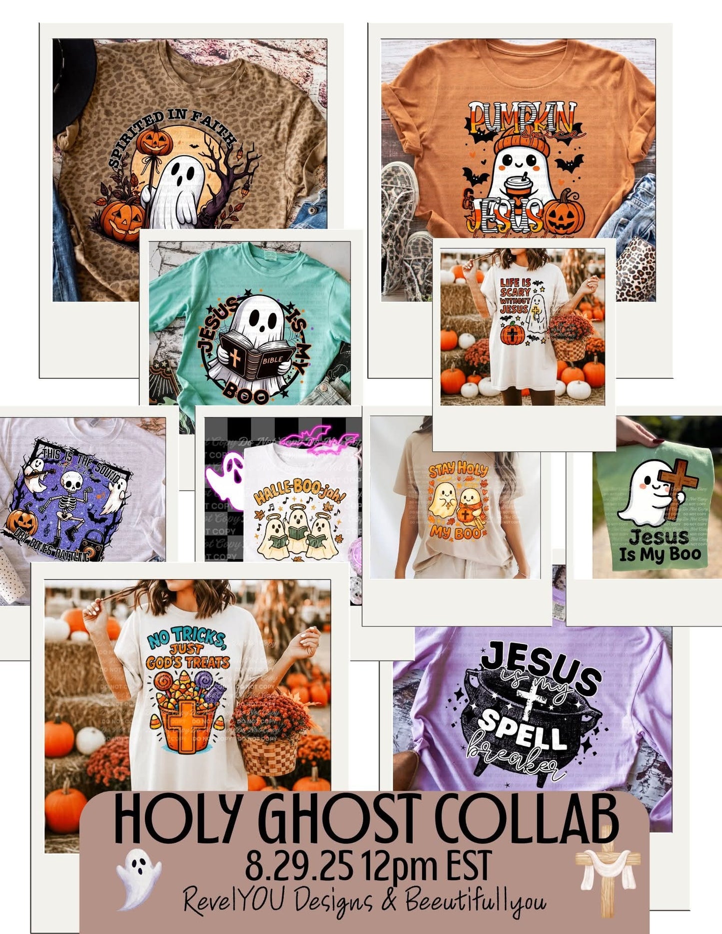 BeeUtifulYOU Designs + RevelYou Design Co - 2025 Holy Ghost Collab