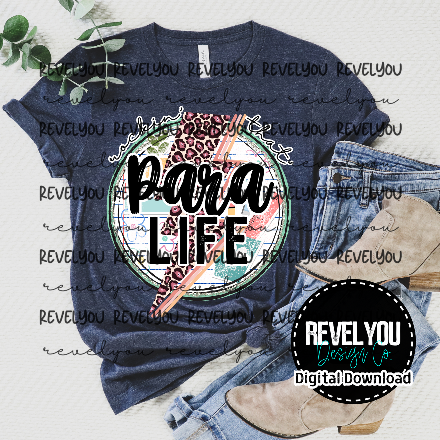 Rockin That Para Life - PNG