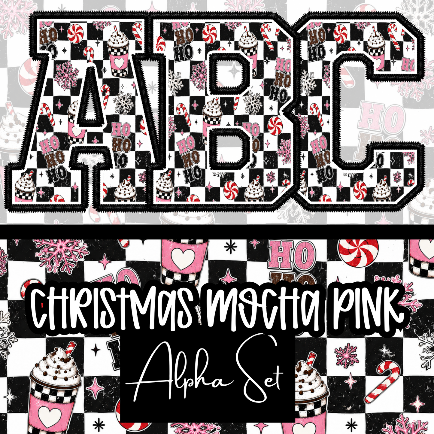 Christmas Mocha Pink