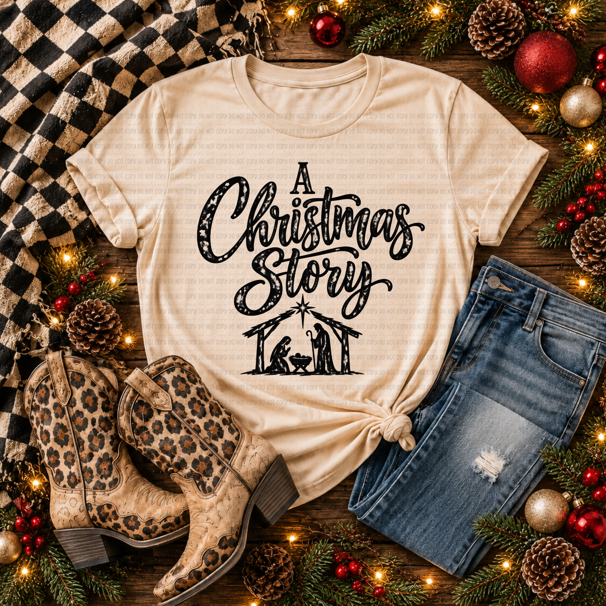 A Christmas Story Black/White - PNG