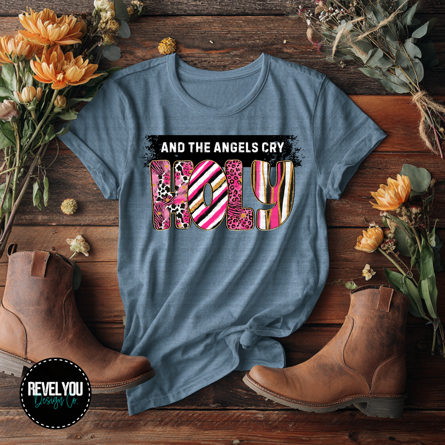 And The Angels Sing Holy - PNG