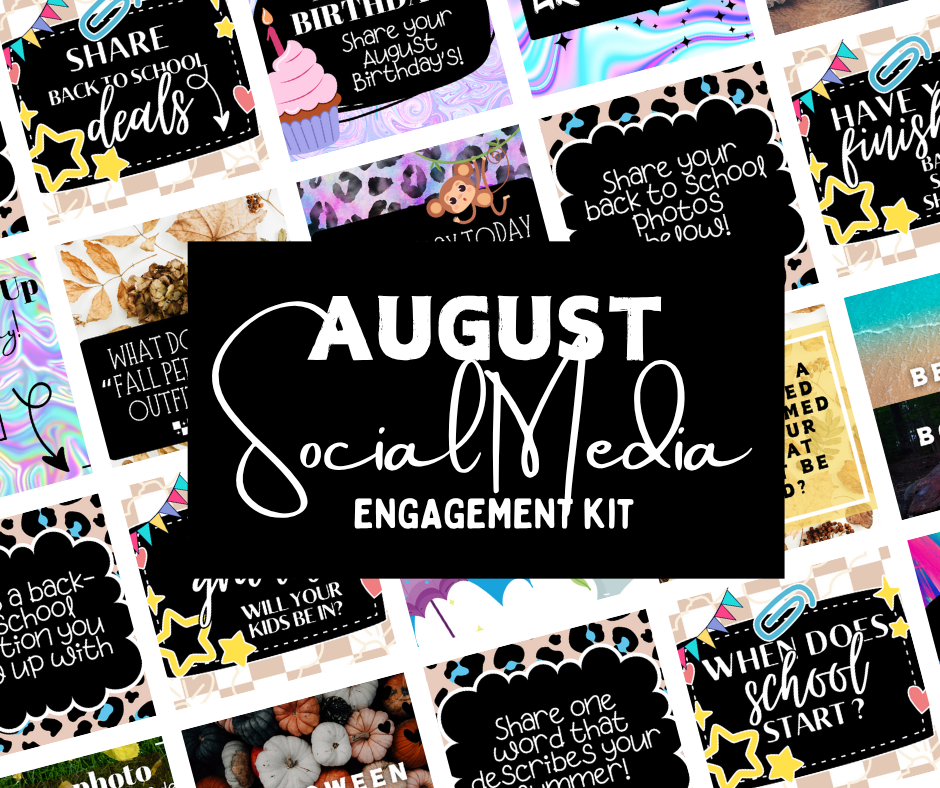 August 2025 Social Media Engagement Kit