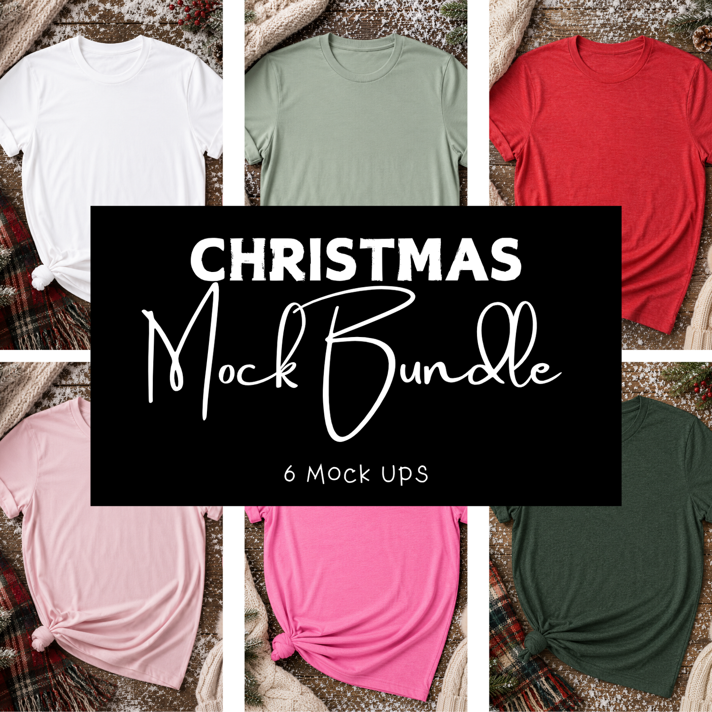 Christmas Mock Up Bundle