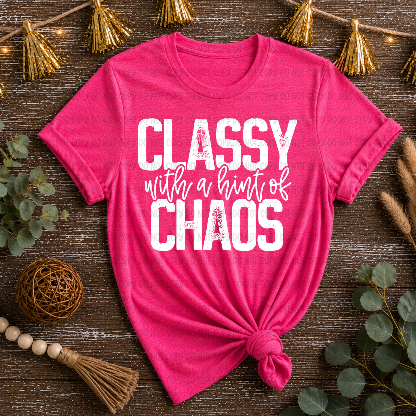 Classy With A Hint Of Chaos *Black and White*