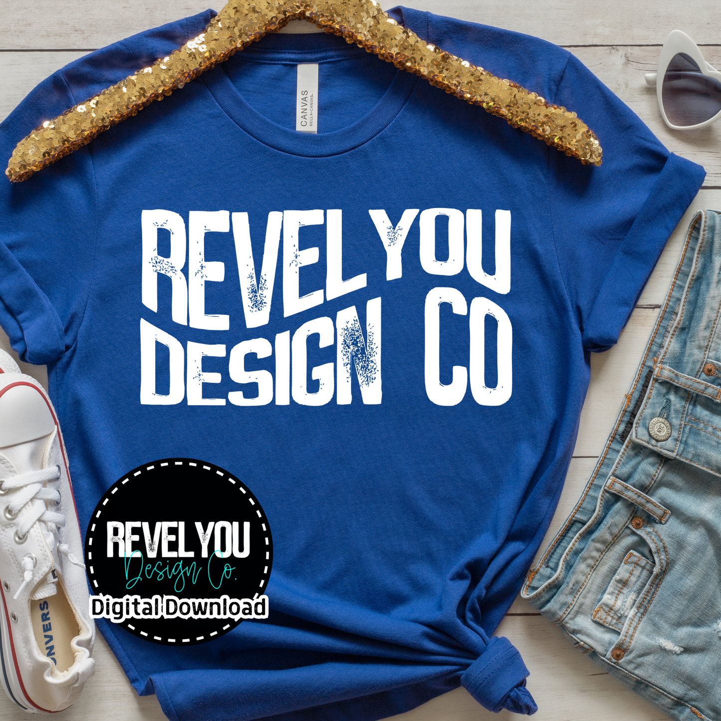 **CUSTOMIZE** Wave Logo - PNG