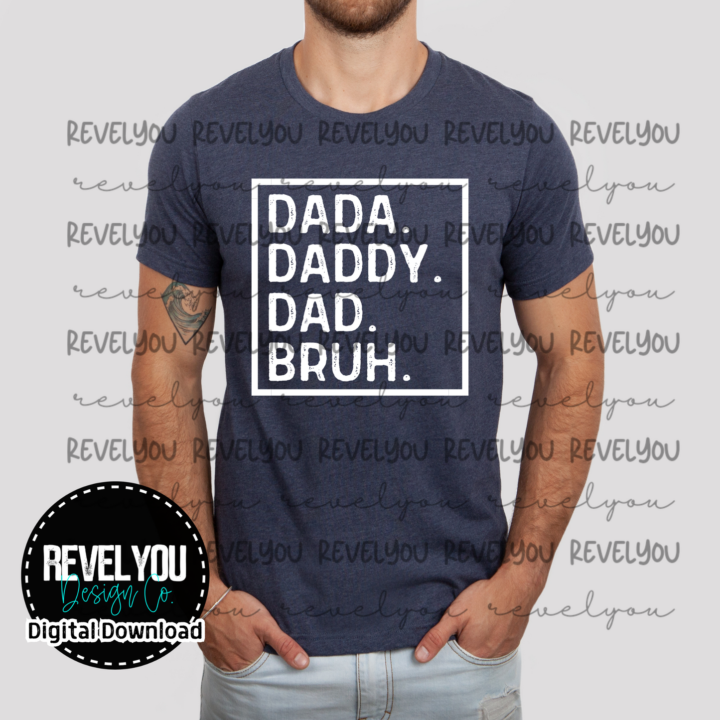 Dada Bruh *Black and White Files* - PNG