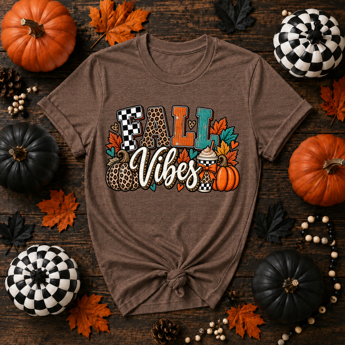 Fall Vibes Pumpkins - PNG