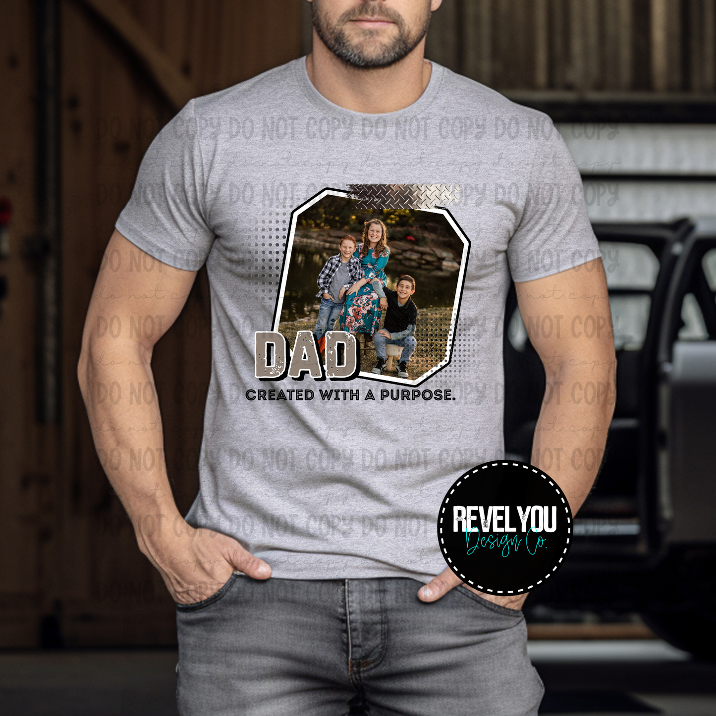 Created With A Purpose Editable Template Mens Version - REQUIRES CANVA