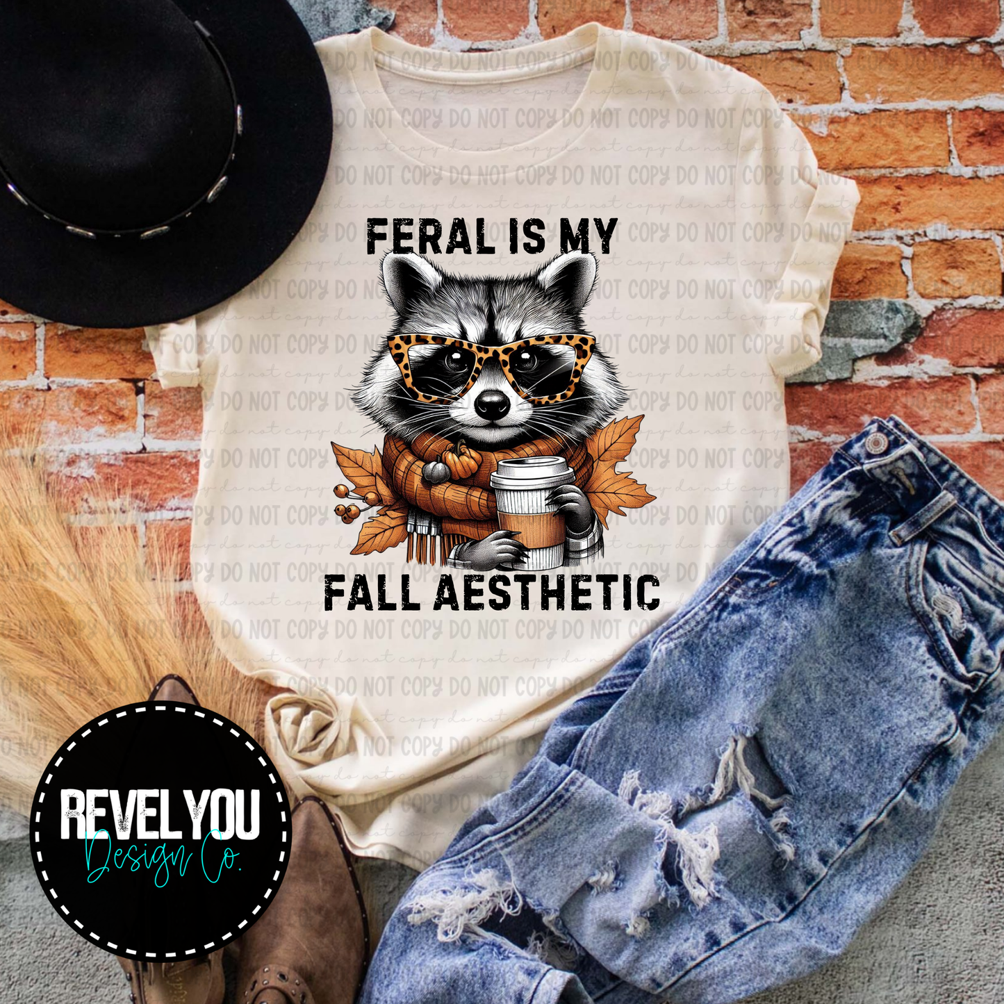 Feral Is My My Fall Aesthetic - PNG