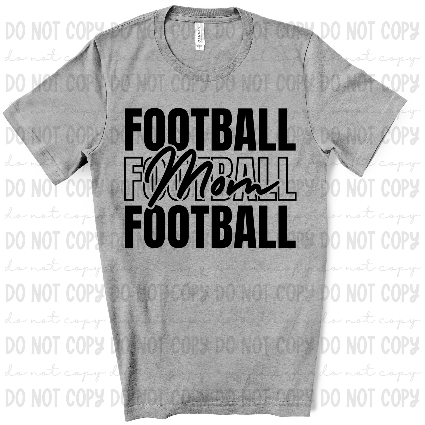 Football Stack Mom Script - PNG Set