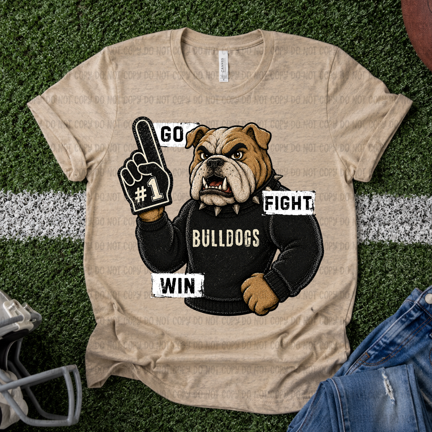Go Fight Win Bulldogs - PNG