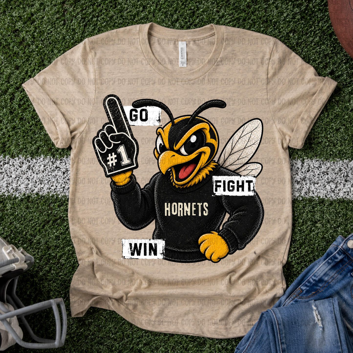 Go Fight Win Hornets - PNG