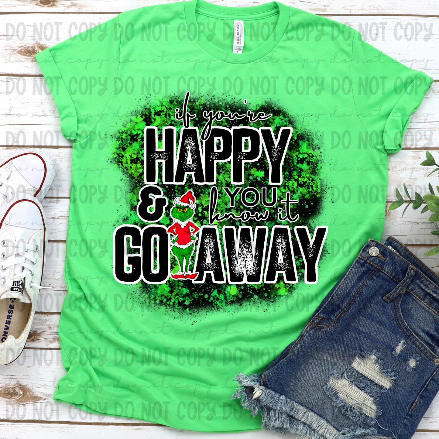 Go Away Green Guy - PNG