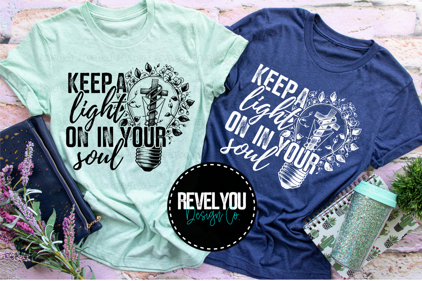 Keep A Light On In Your Soul - PNG Set