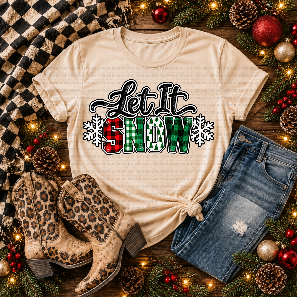 Let It Snow - PNG