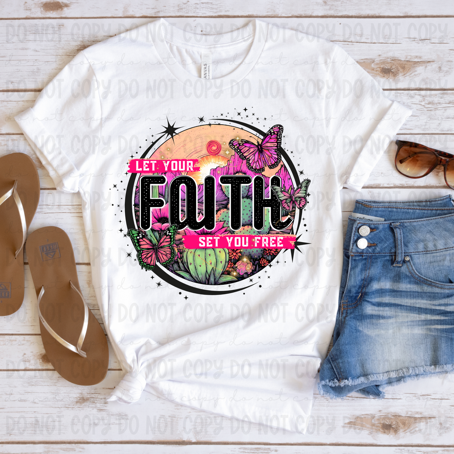 Let Your Faith Set You Free - PNG