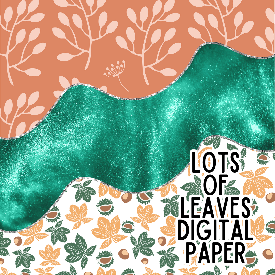 Lots Of Leaves Digital Paper
