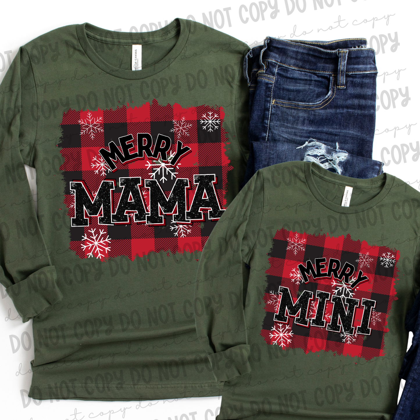 Merry Mini Plaid- PNG