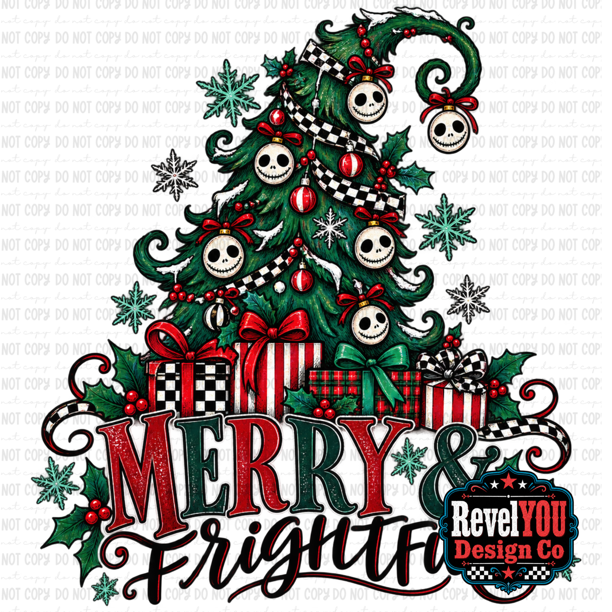 Merry & Frightful - PNG ONLY - ONE AVAILABLE