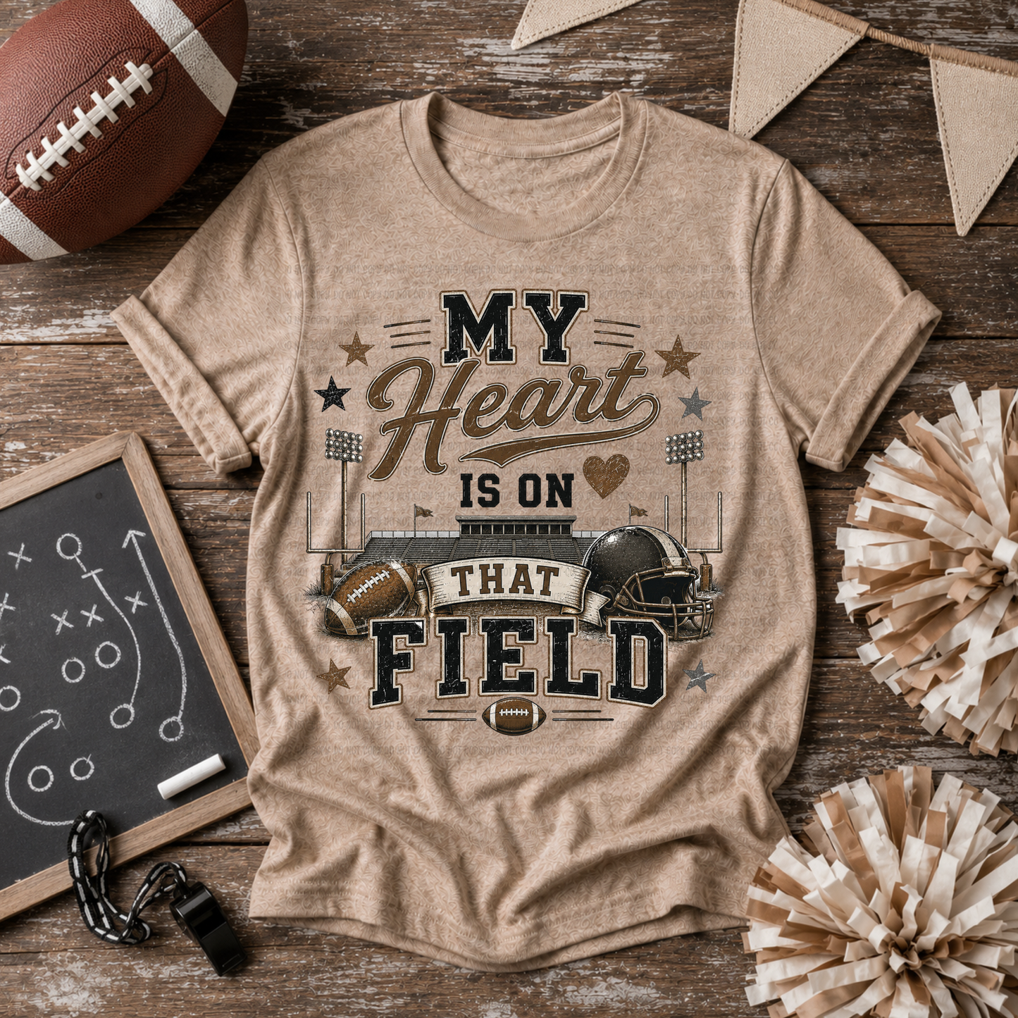 My Heart Is On That Field Football