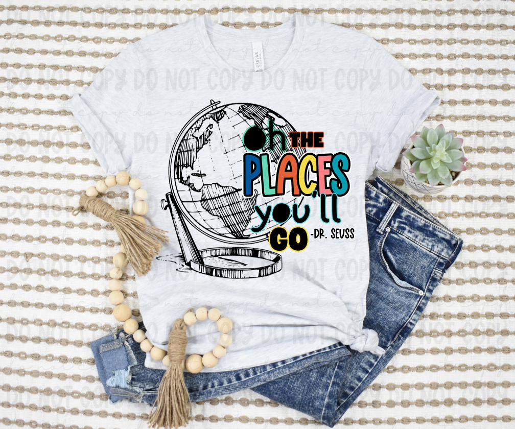 Oh The Places You'll Go Globe