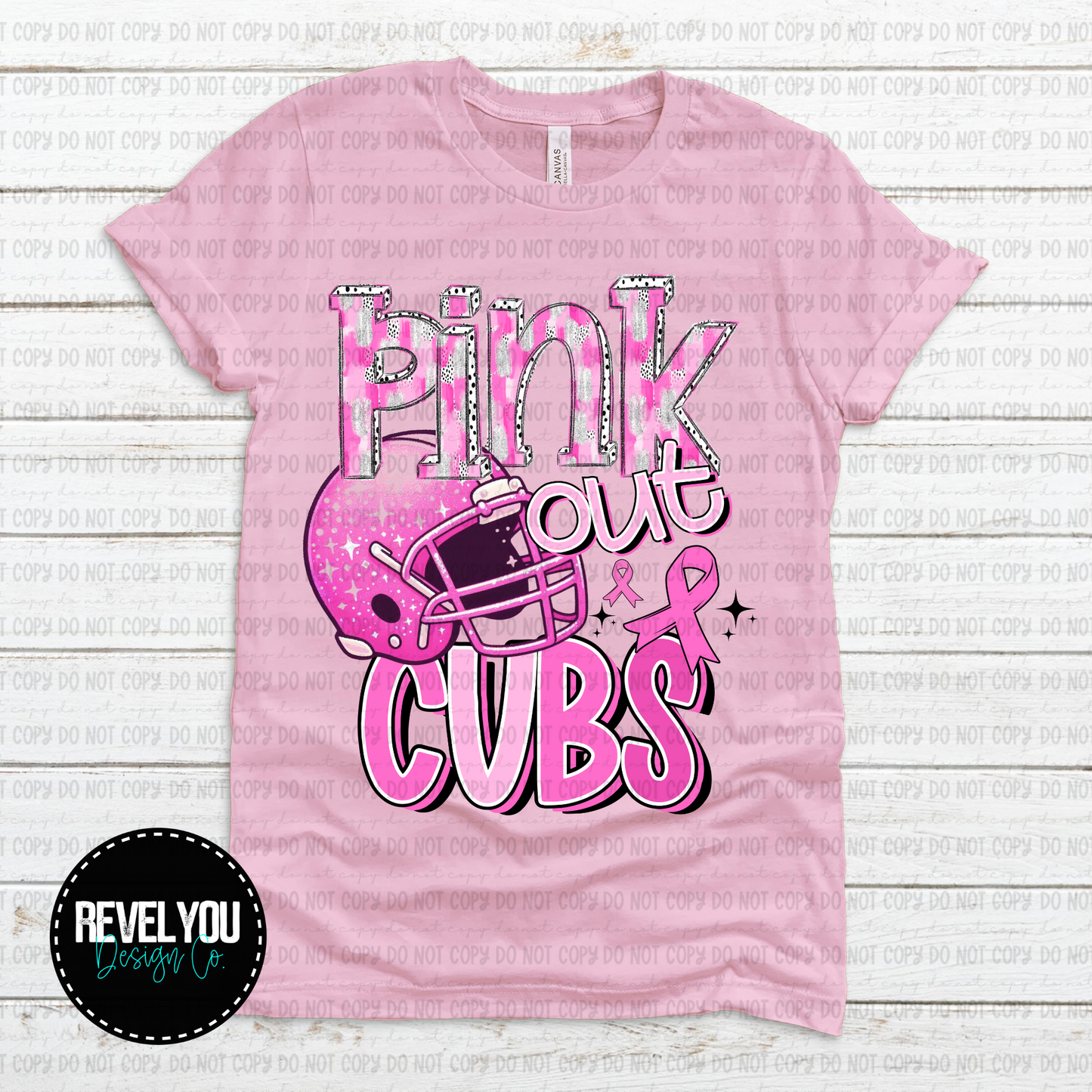 Pink Out Helmet Mascot Bundle - PNGS