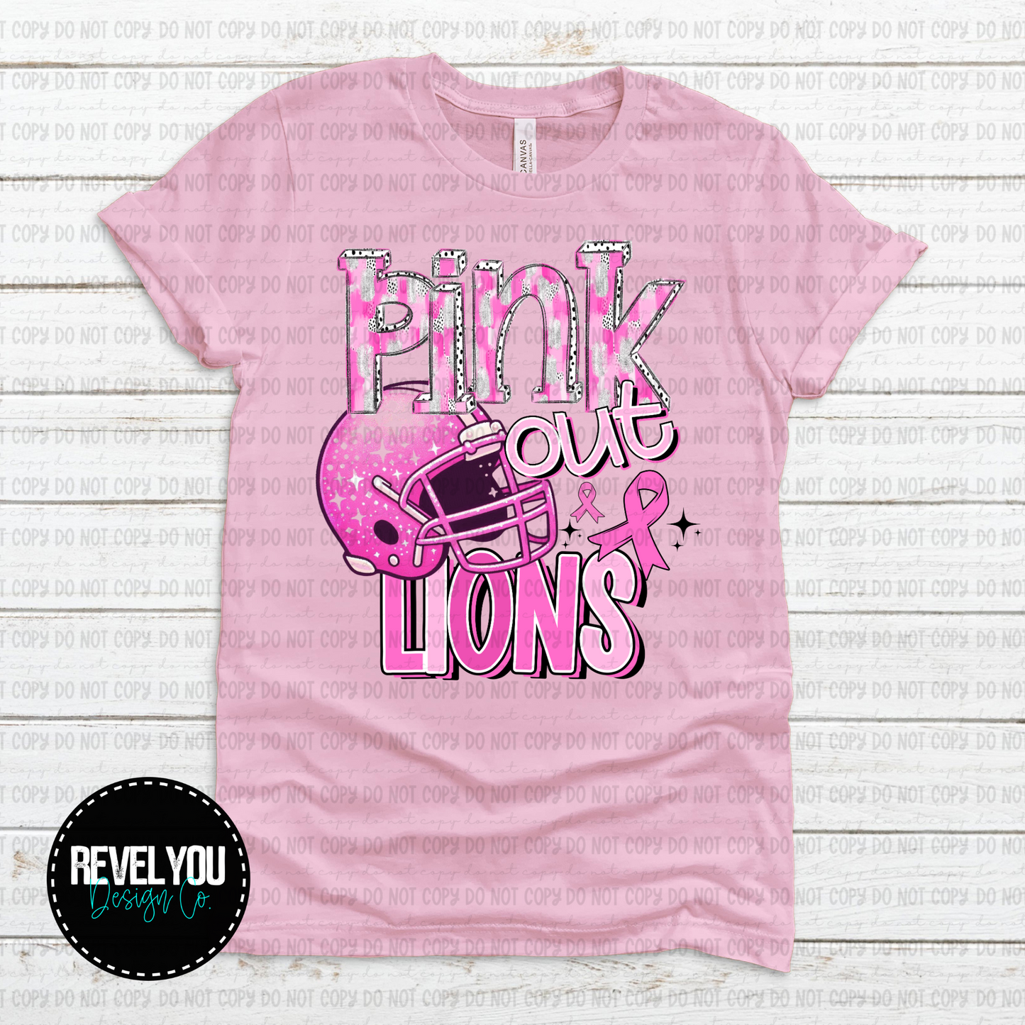 Pink Out Helmet Mascot Bundle - PNGS