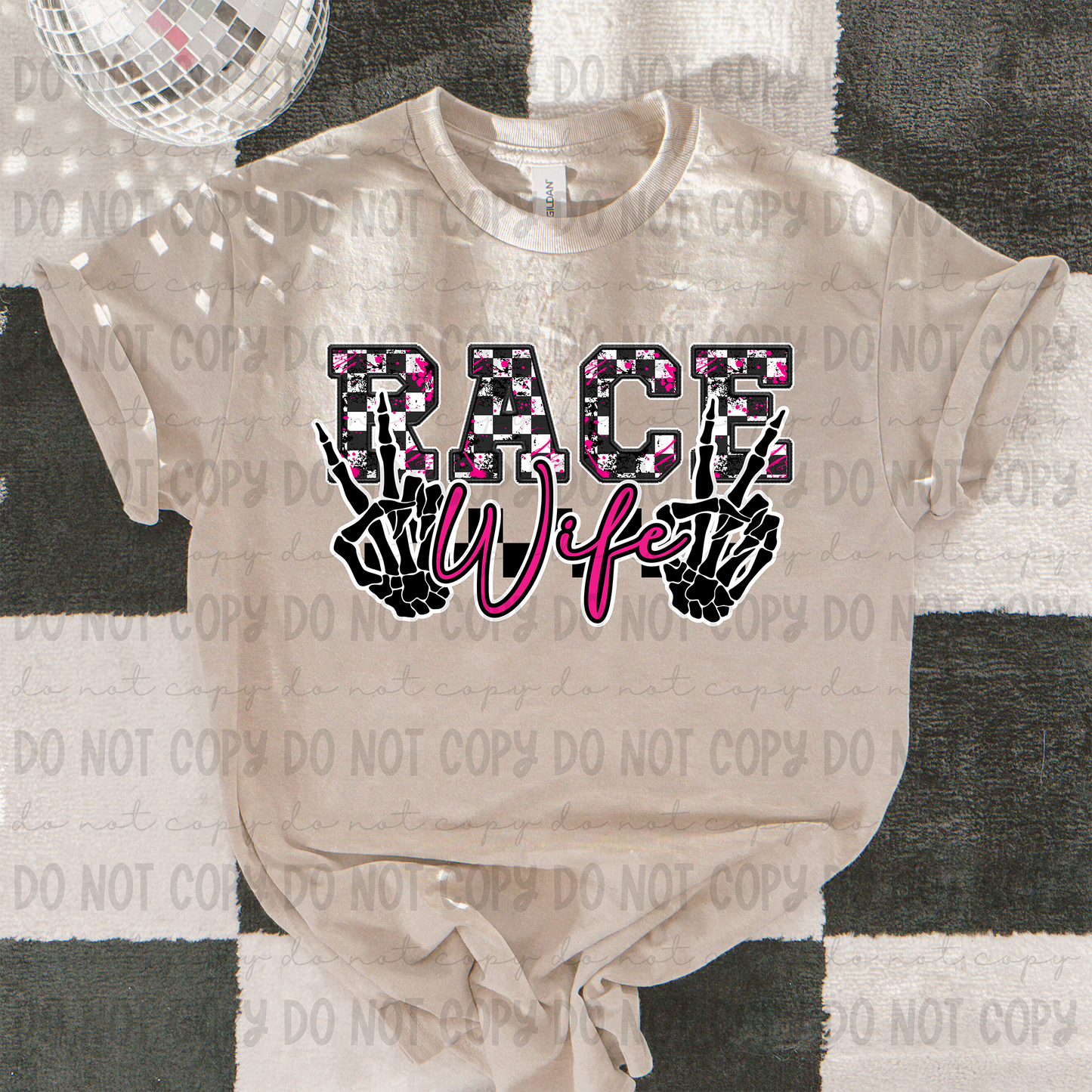 Race Wife Pink - PNG
