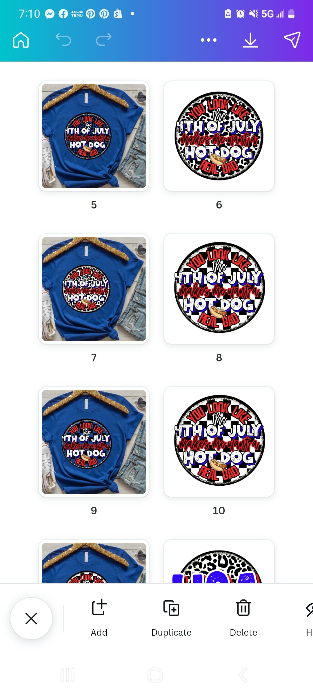 Patriotic Bundle Drive Folder - PNG