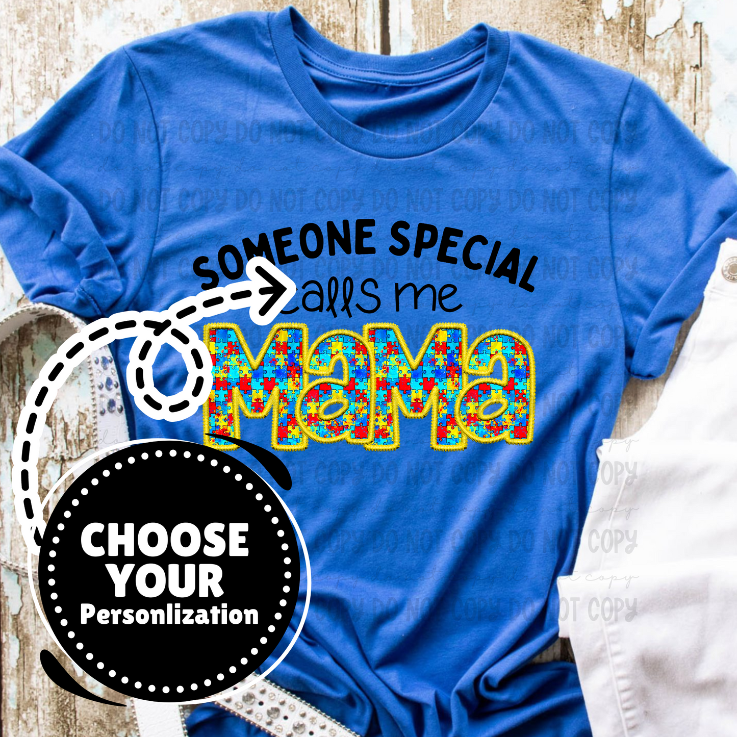 Someone Special Calls Me - Customize Yours - PNG