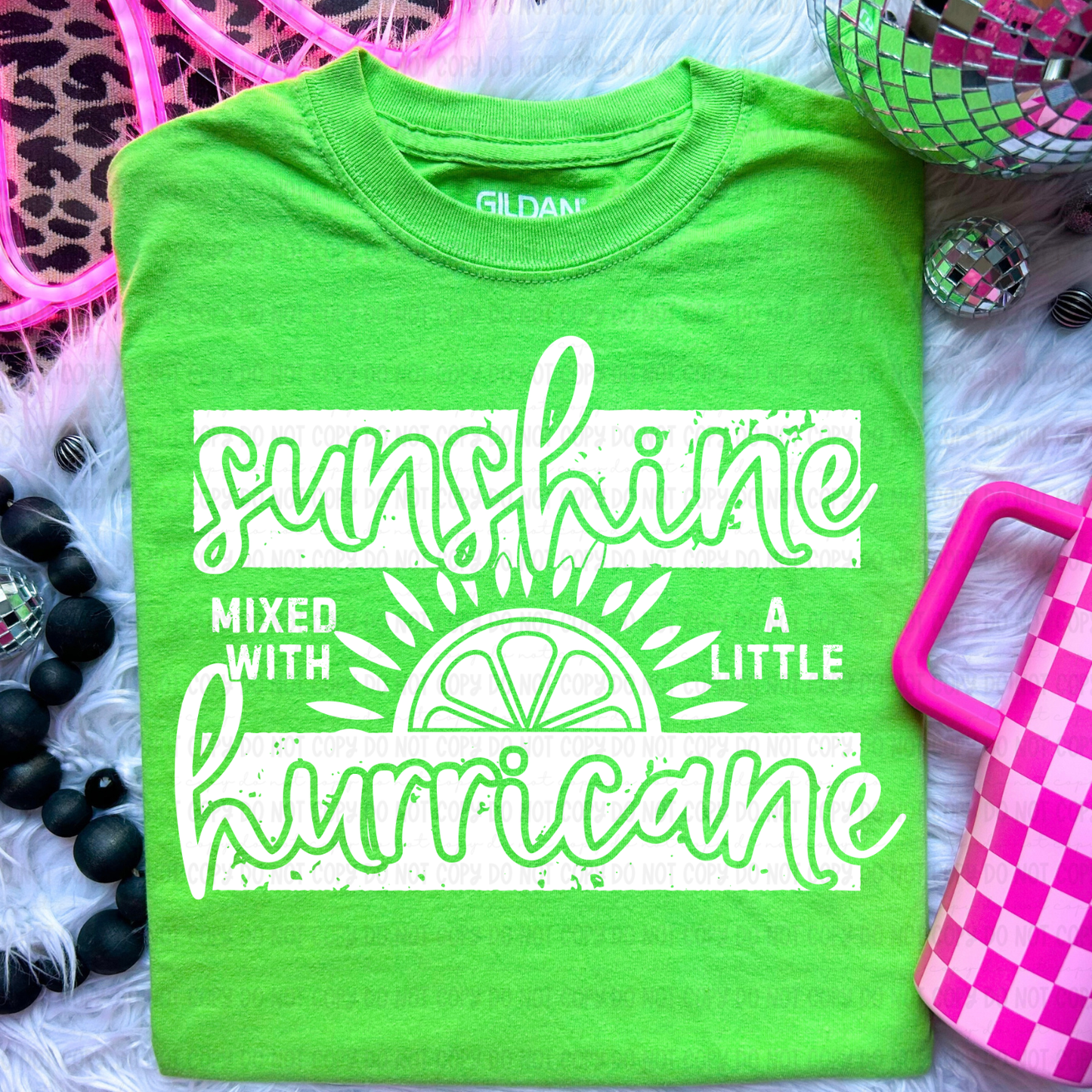 Sunshine Mixed With A Little Hurricane - WHITE