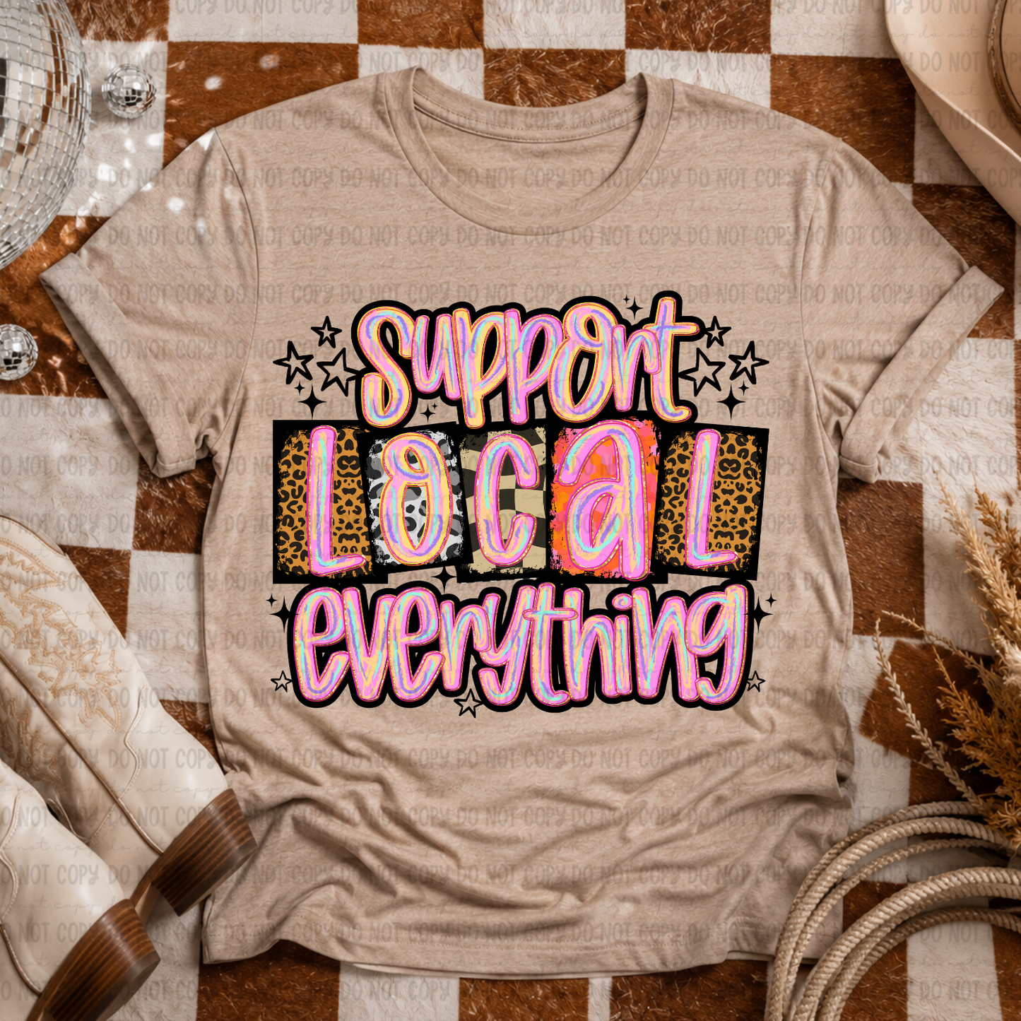 Support Local Everything - Digital PNG