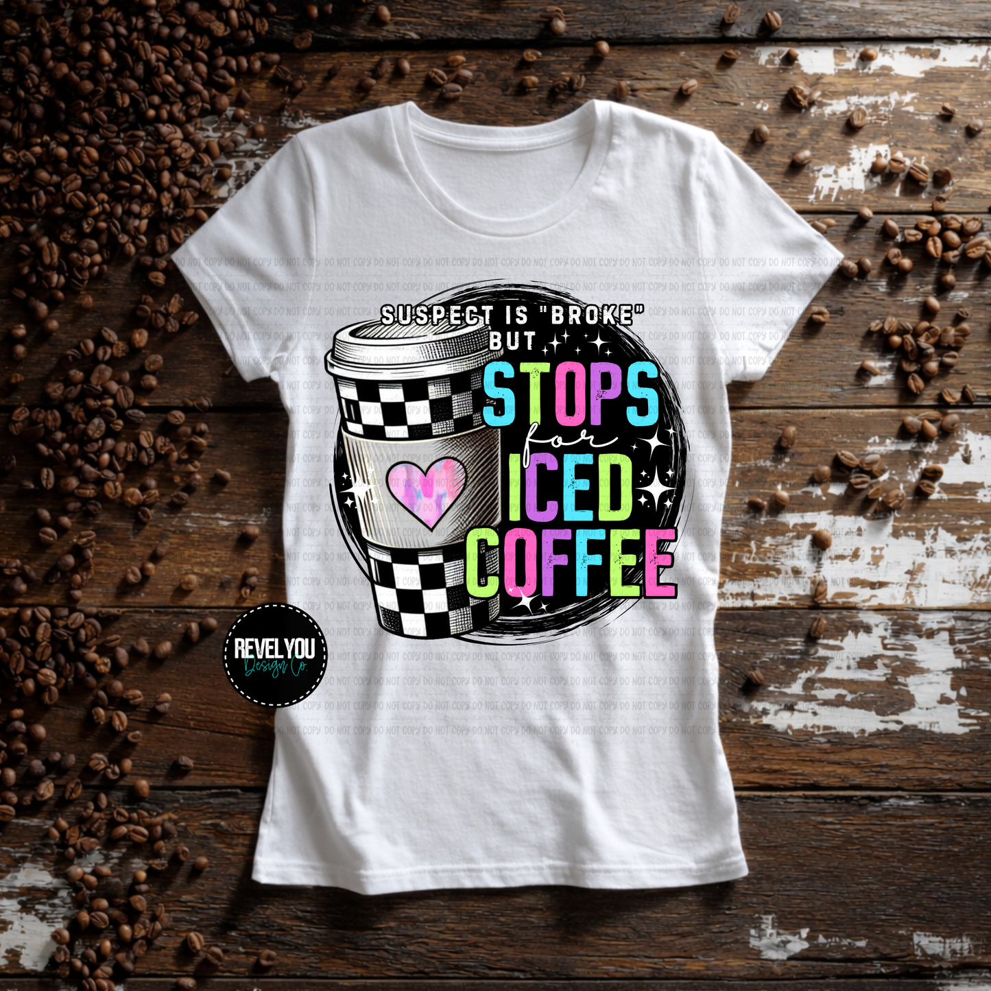 Suspect Is Broke But Stops For Iced Coffee