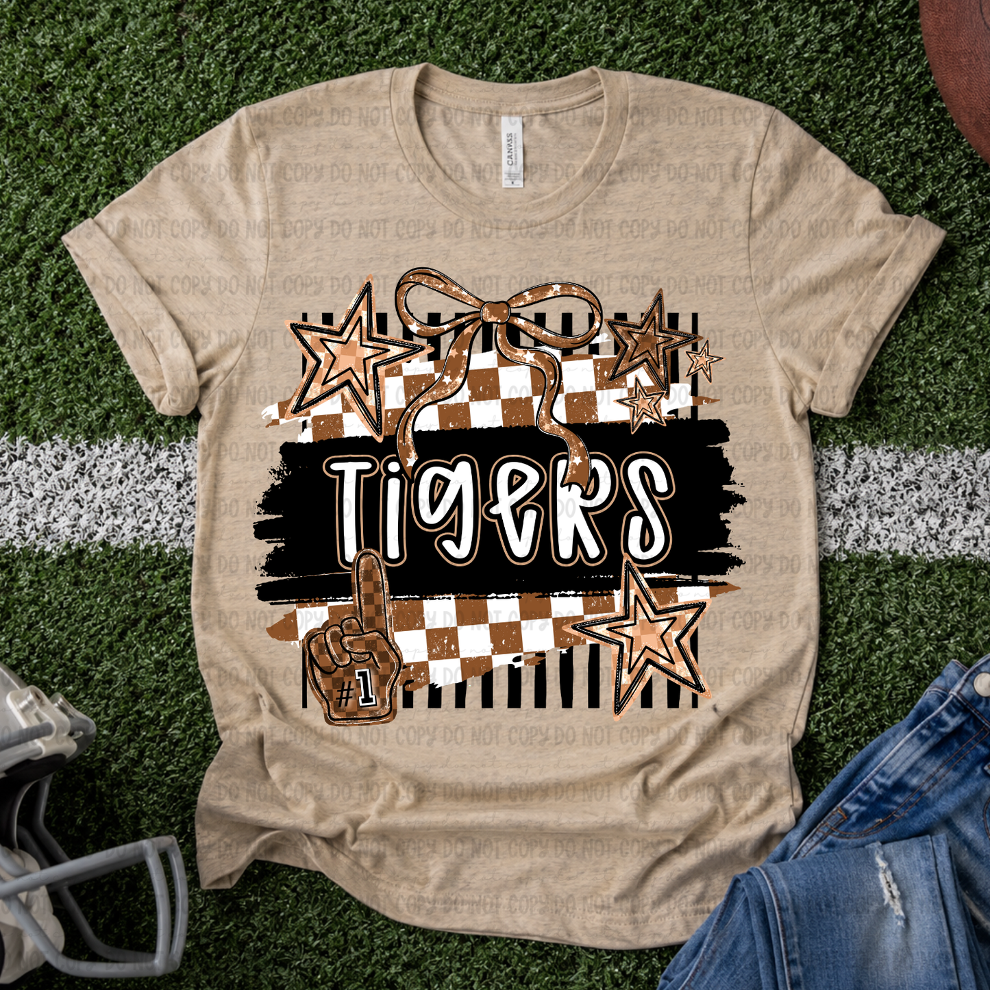 Retro Tigers- PNG