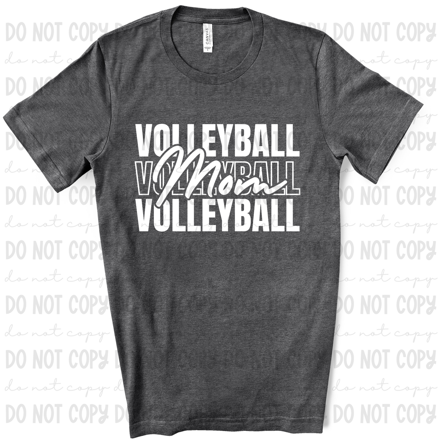 Volleyball Stack Mom Script - PNG Set