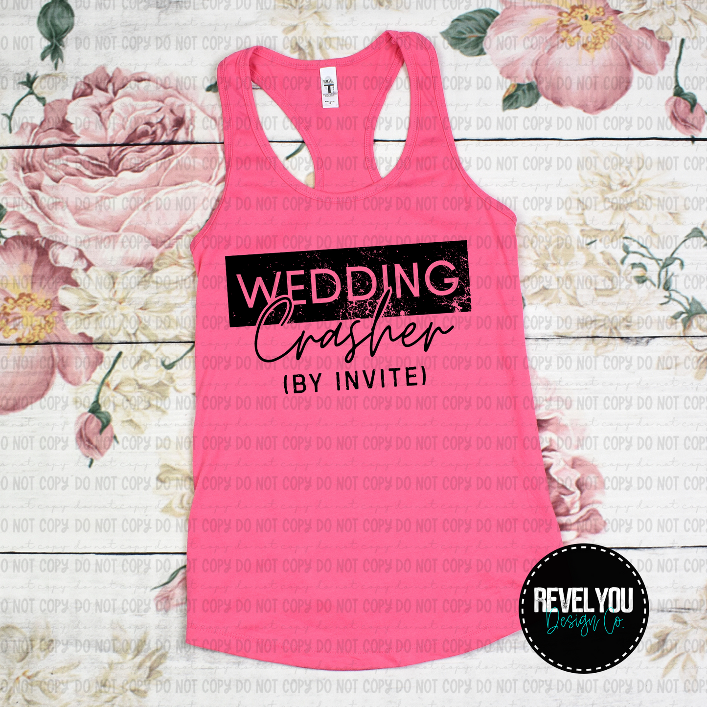 Wedding Crasher - Black White Set - PNG