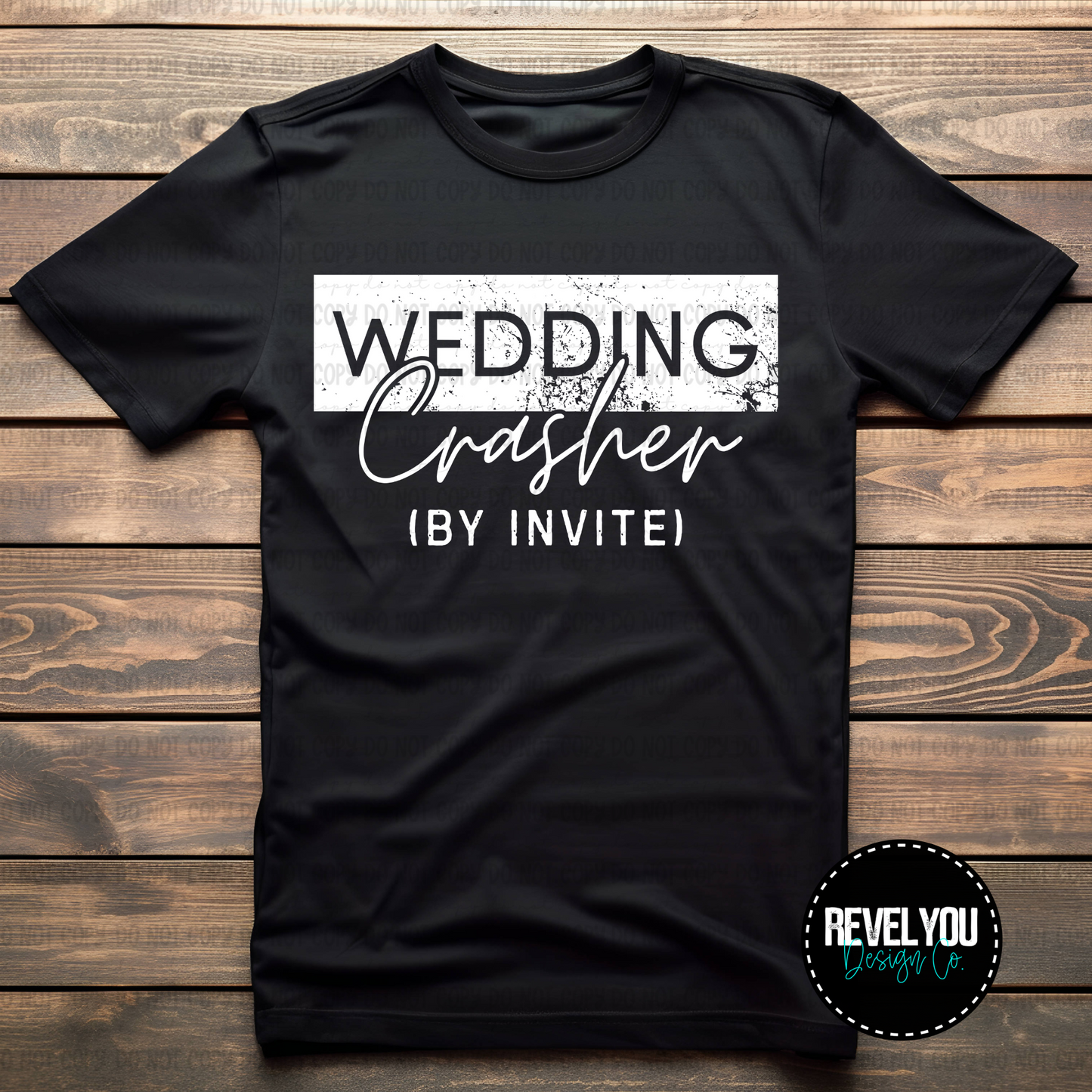 Wedding Crasher - Black White Set - PNG