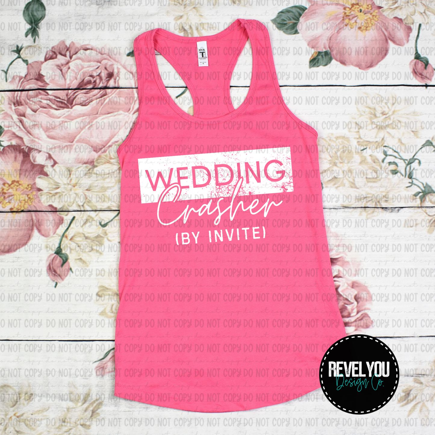 Wedding Crasher - Black White Set - PNG