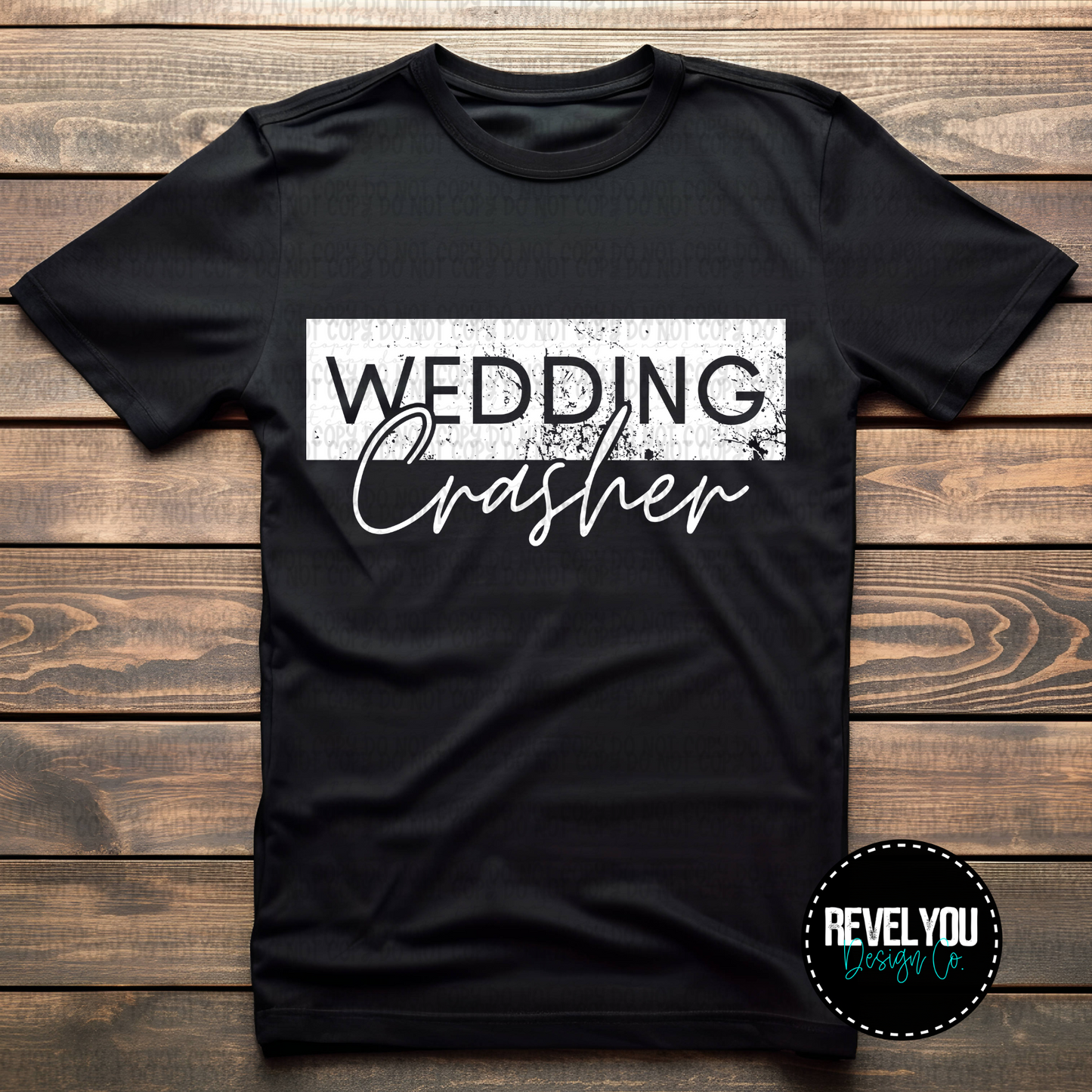 Wedding Crasher - Black White Set - PNG