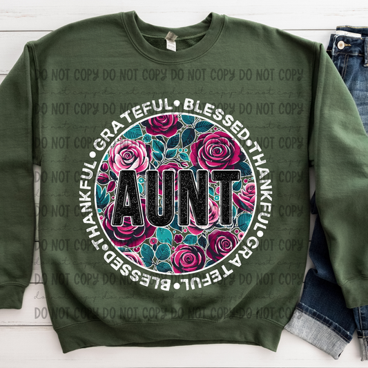 AUNT Thankful Circle - PNG