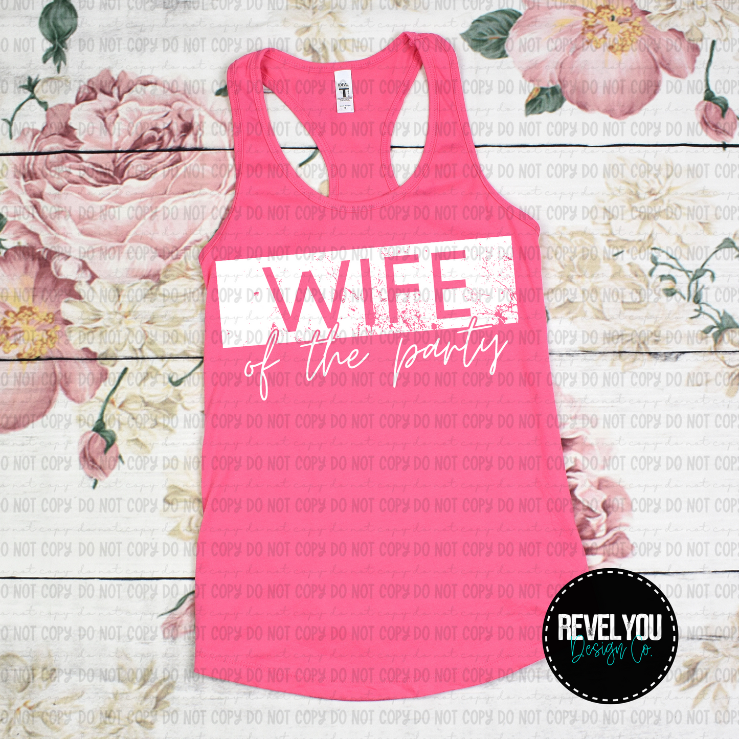 Wife Of the Party Set - Black White Versions - PNG