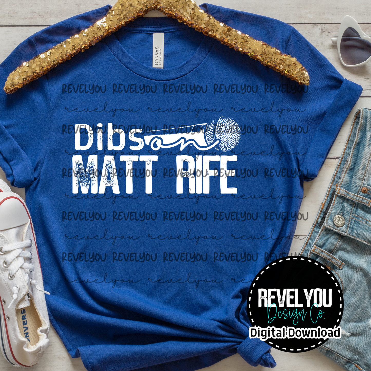 Dibs On Matt Rife *White* - PNG