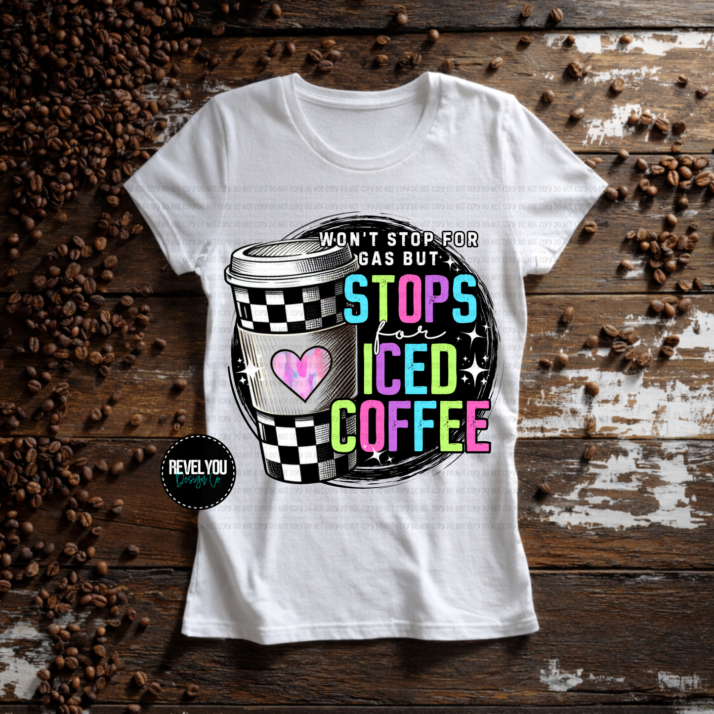 Won't Stop For Gas But Stops For Iced Coffee