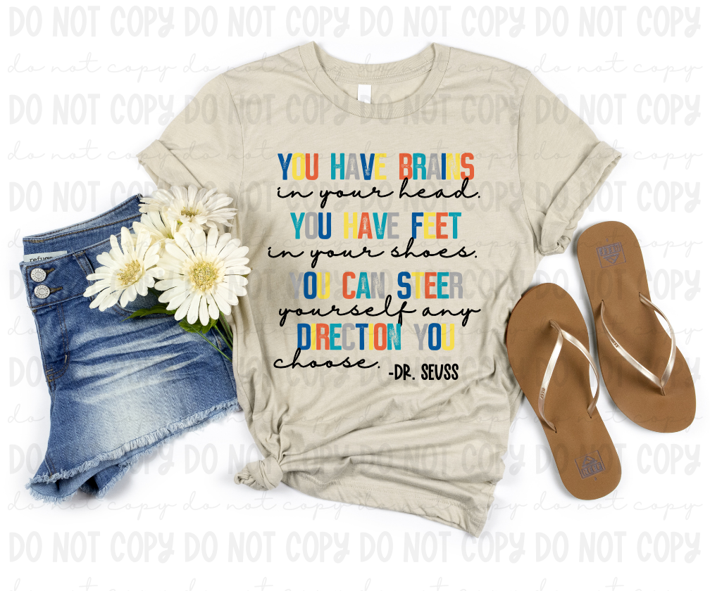 Brains In Your Head Black Script