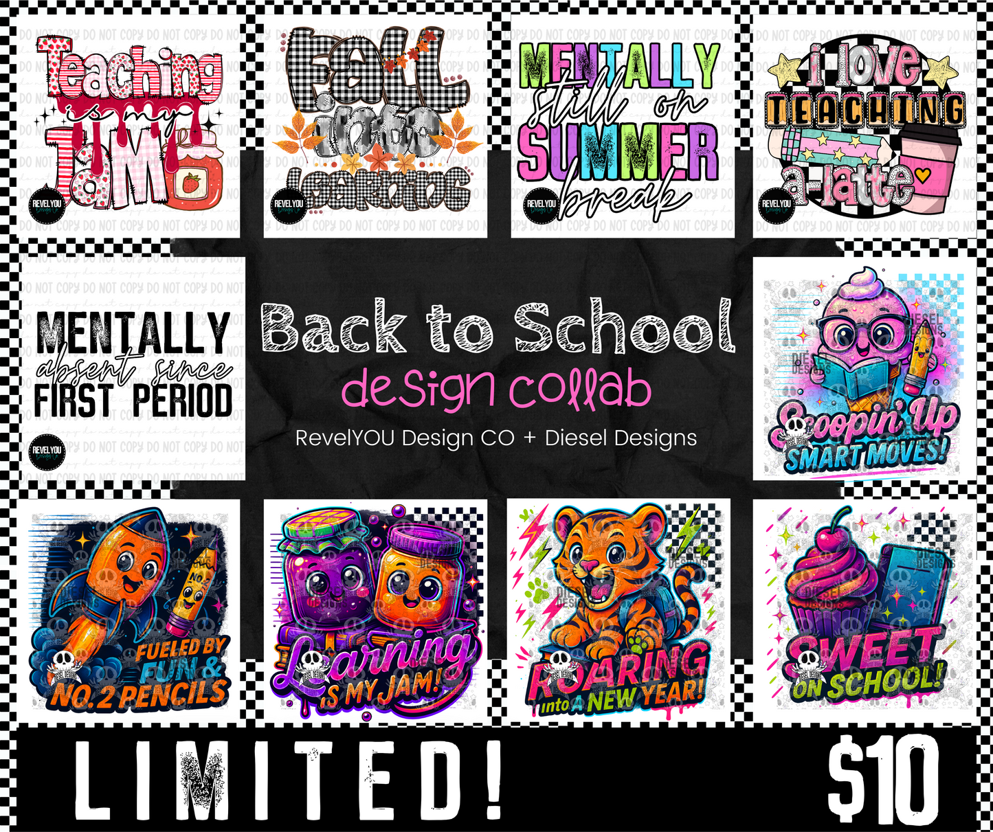 Mini Back To School Collab (Diesel Designs + RevelYou Design Co)- 2025