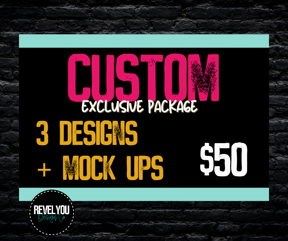 Exclusive Digital Package - 3 Customs
